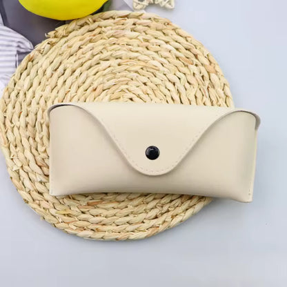 PREMIUM MJUKT LÄDERFODRAL FÖR GLASÖGON