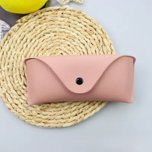 PREMIUM MJUKT LÄDERFODRAL FÖR GLASÖGON